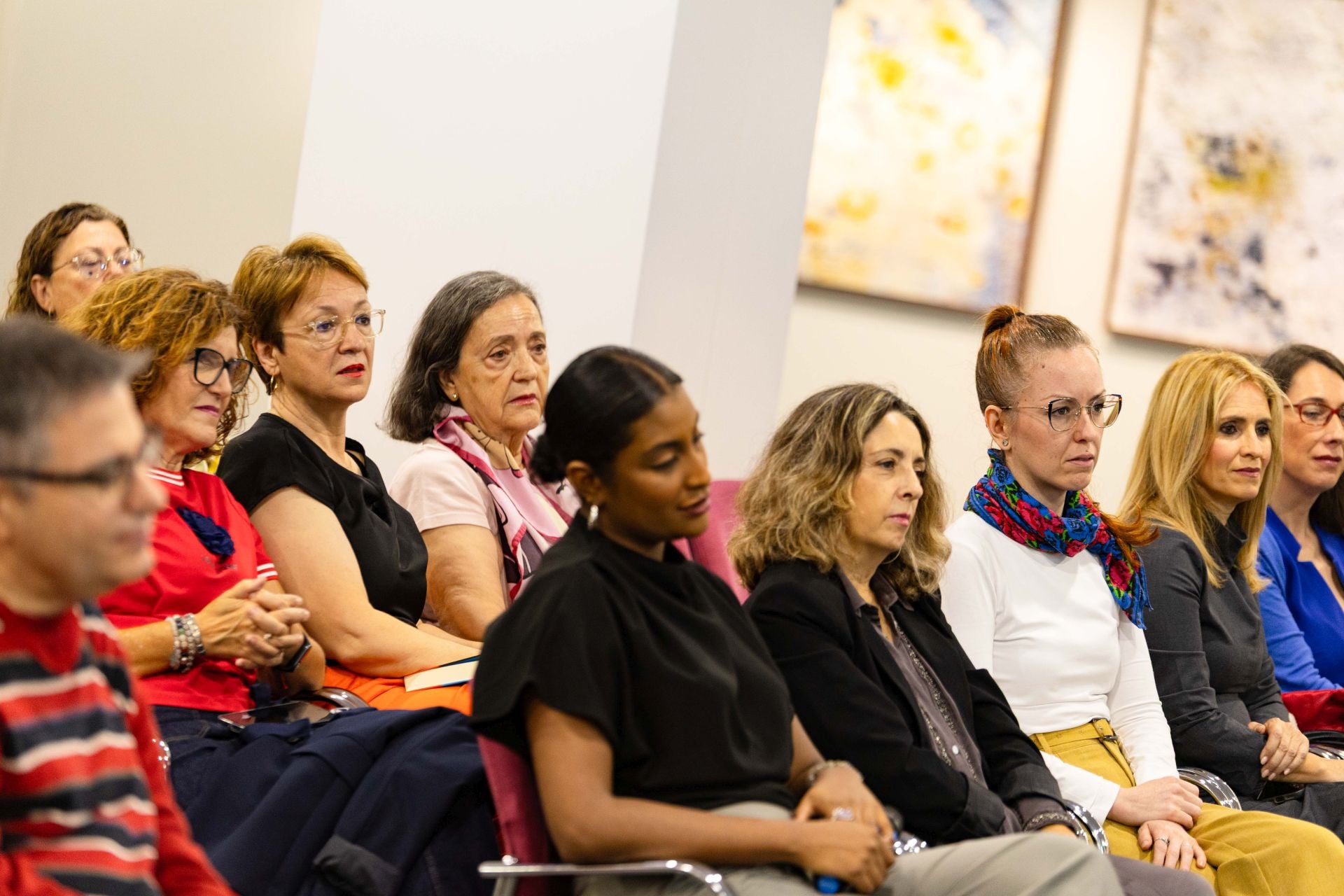 El Aula de Cultura de Berna González Harbour en fotos