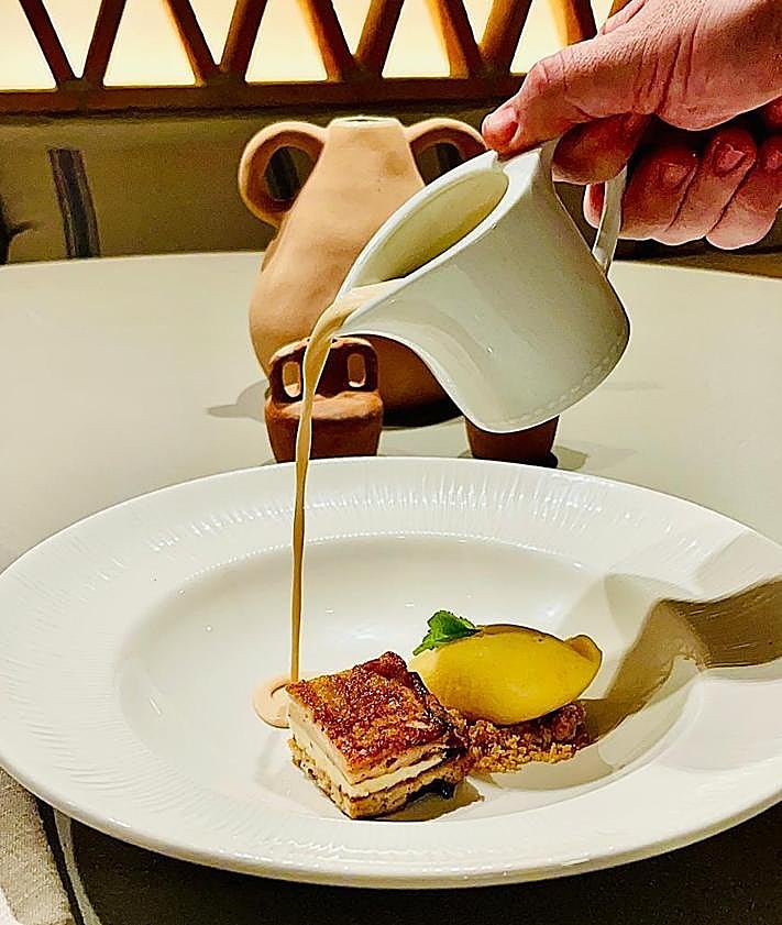 Imagen secundaria 2 - El chef Periko Ortega trae su nervio a Granada: «Ofrecemos una cocina granuja y vibrante»