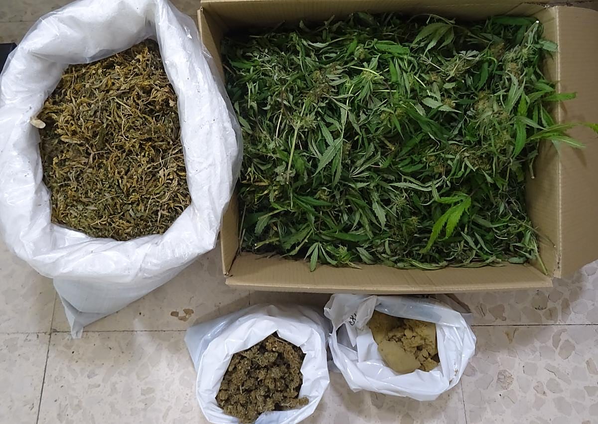 Imagen secundaria 1 - Parte del material intervenido.