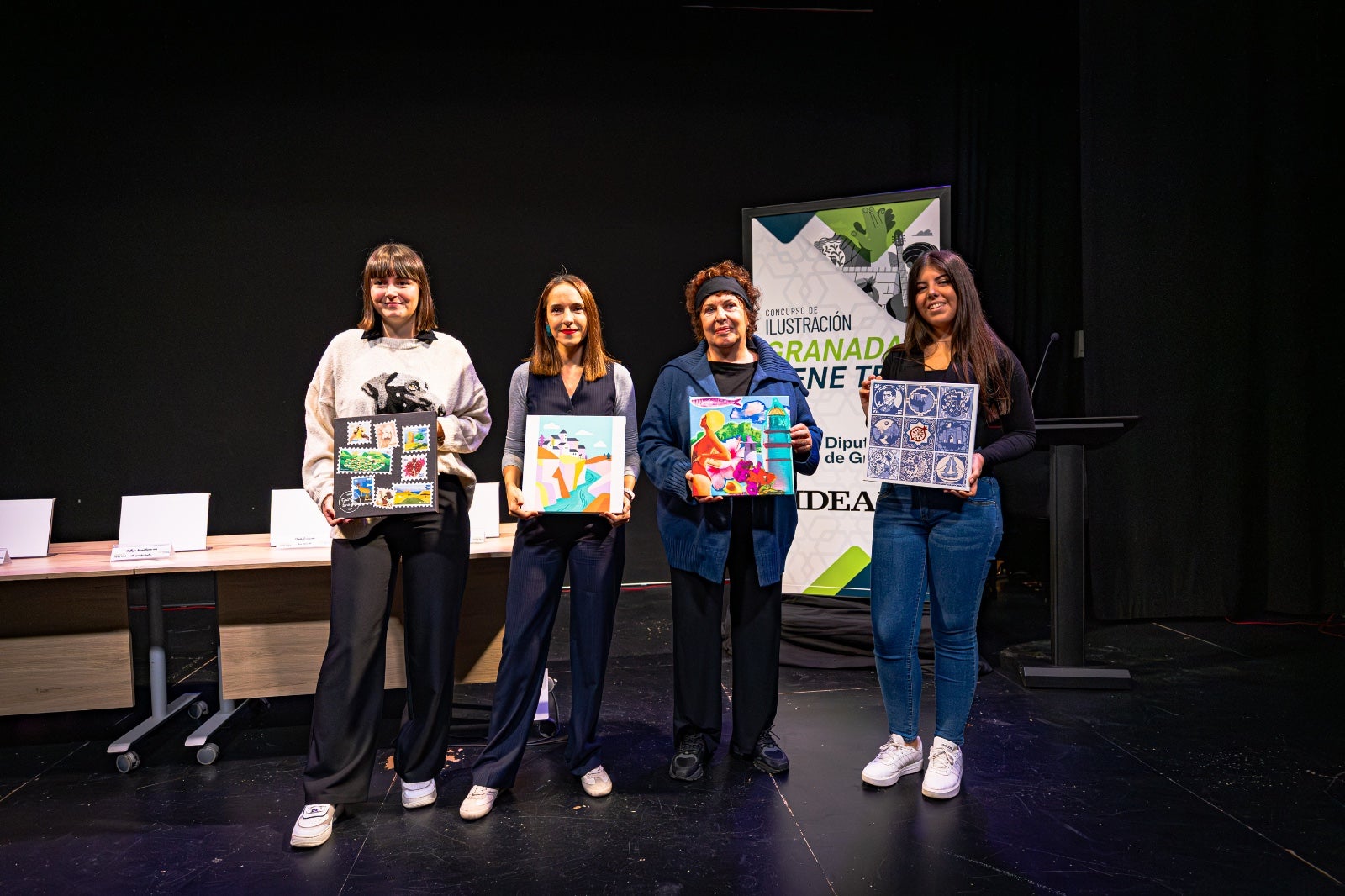 Las imágenes de la entrega de galardones de la segunda edición de &#039;Granada tiene tela&#039;