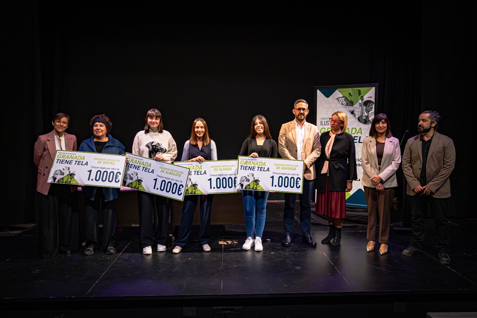 Las imágenes de la entrega de galardones de la segunda edición de &#039;Granada tiene tela&#039;