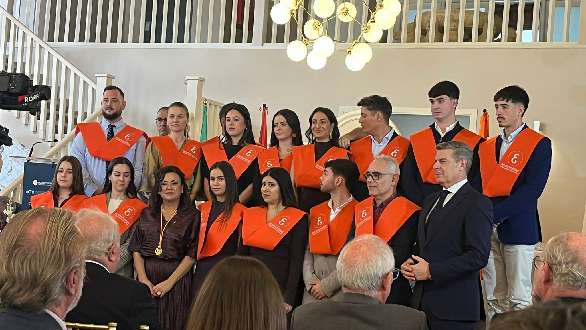Las imágenes de la toma de posesión de la nueva decana del Colegio Profesional de Economistas