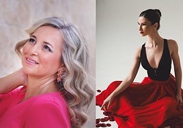 Paula Coronas y Laura Fernández.