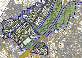 Zona de Ogíjares donde se ampliará el PTS, próxima a Armilla.