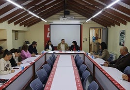 Reunión de los socialistas.