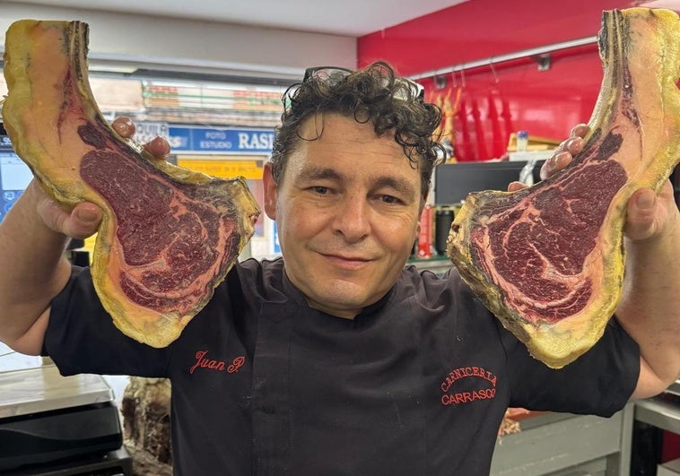 El rey de la carne madurada de Granada