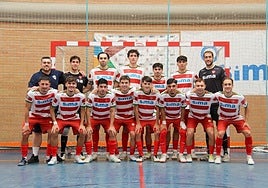 Plantilla del Sima Granada de fútbol sala.