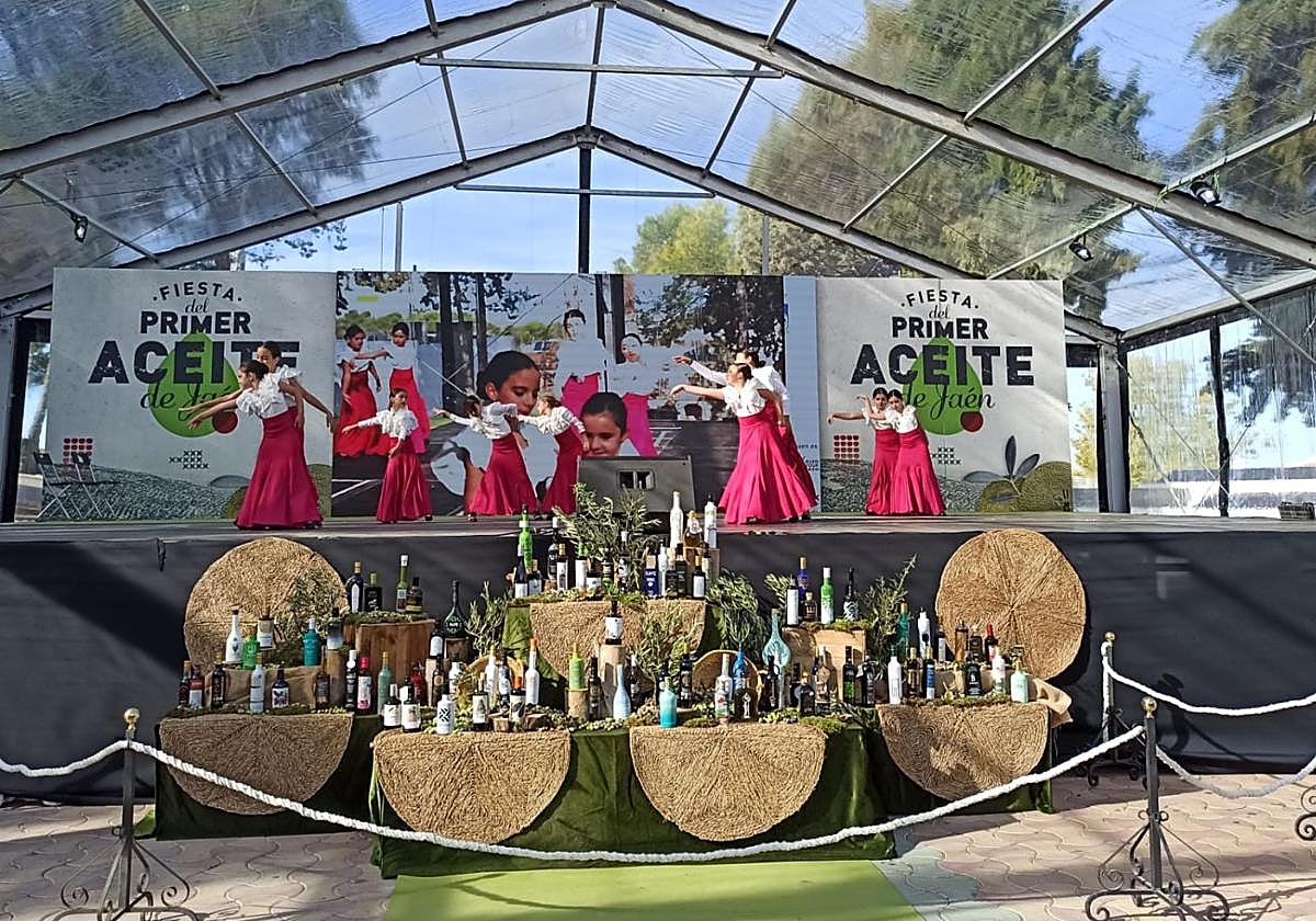 Demostración de baile.