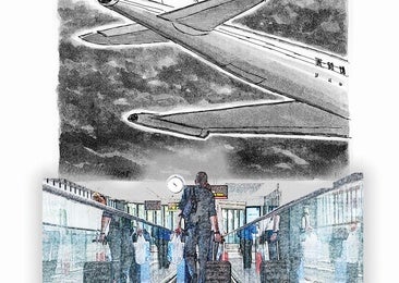 El vuelo sin hora a Madrid