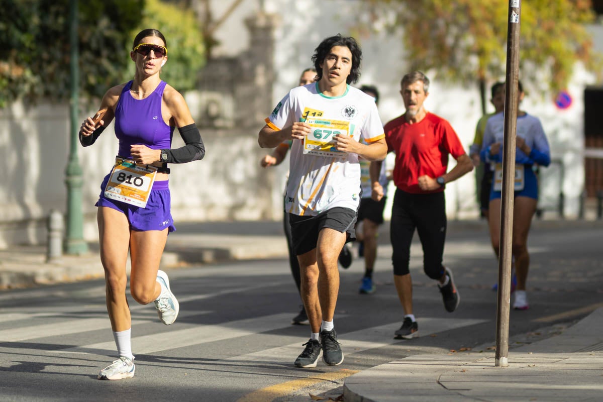 Encuéntrate en la carrera Universidad-Ciudad de Granada