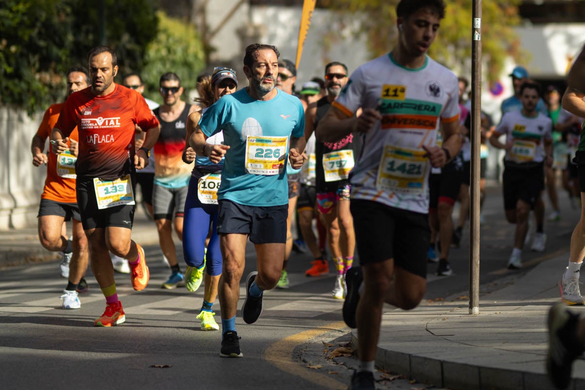 Encuéntrate en la carrera Universidad-Ciudad de Granada