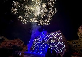 Fuegos artificiales y un 'mapping' para poner el broche de oro a los actos por el 150º aniversario.