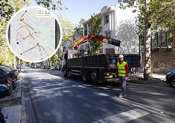 Los trabajos en la vía se iniciaron la semana pasada, pero el corte al tráfico se inicia hoy.