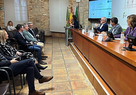 Acto en la Diputación de Jaén.