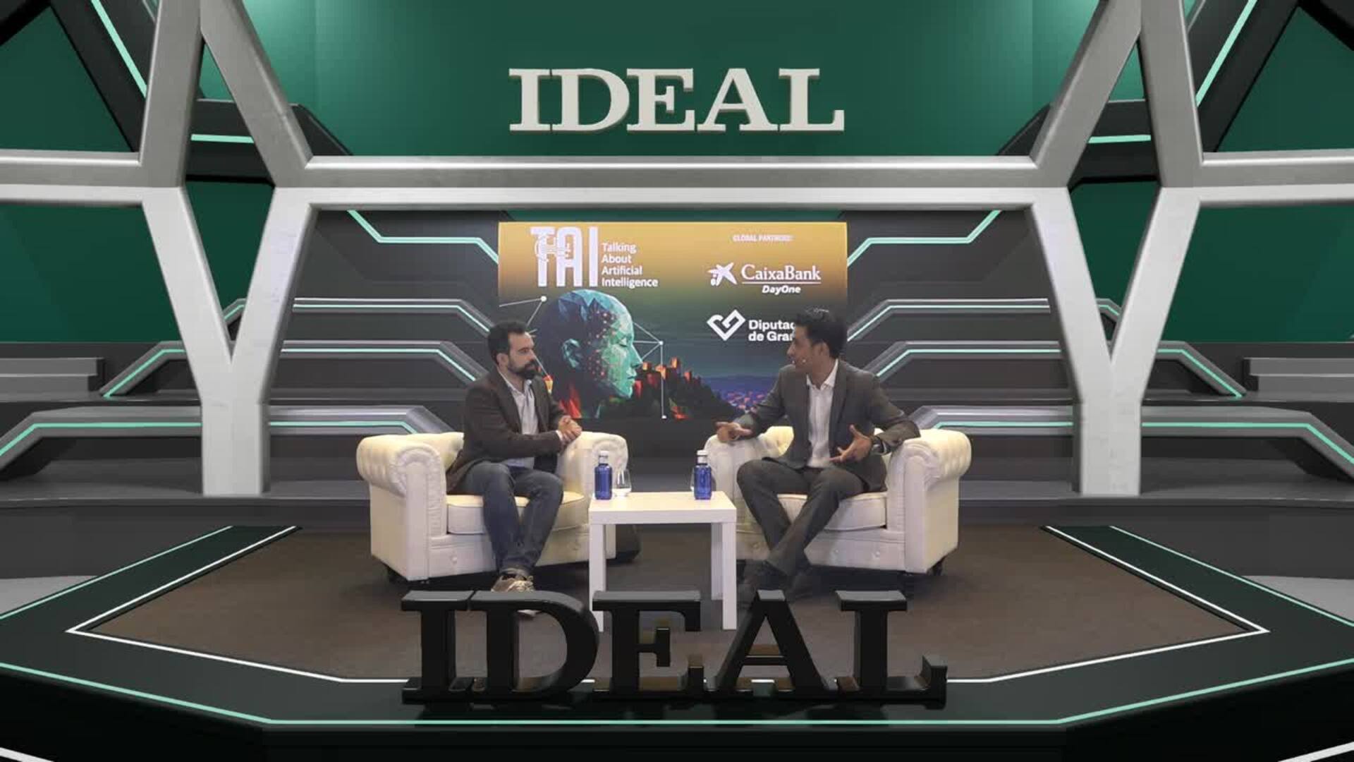 Juanjo Prieto, en el plató de TAI Granada: "La IA ha venido para que las empresas pequeñas puedan competir"