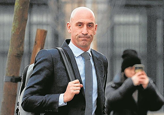 Luis Rubiales, expresidente de la RFEF, en una imagen de archivo.