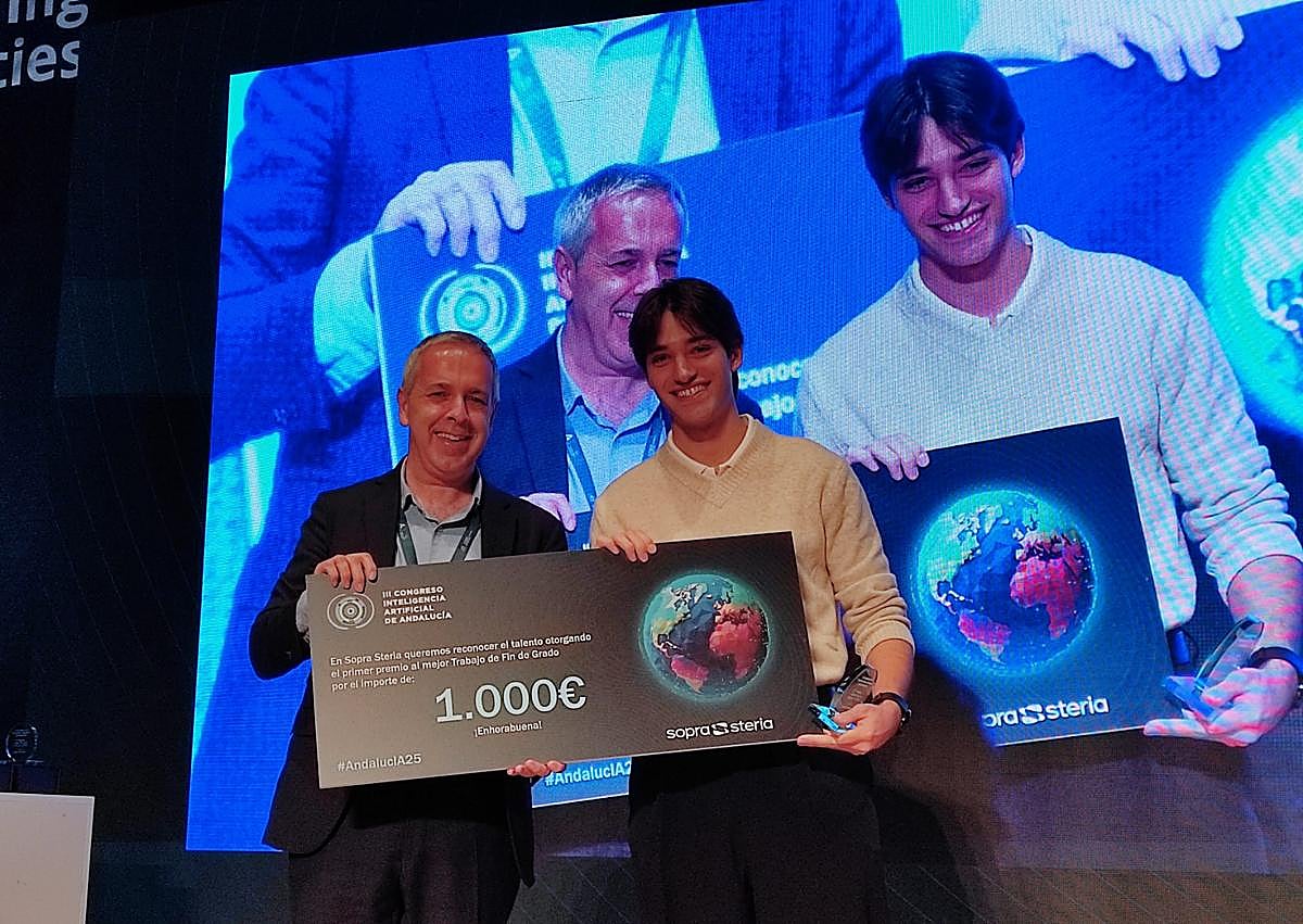 Imagen secundaria 1 - Sopra Steria hace entrega de los premios a los mejores TFG y TFM en el ámbito de la IA