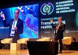 Eduardo Gómez de Tostón habló sobre IA Física en el III Congreso de Inteligencia Artificial de Andalucía.