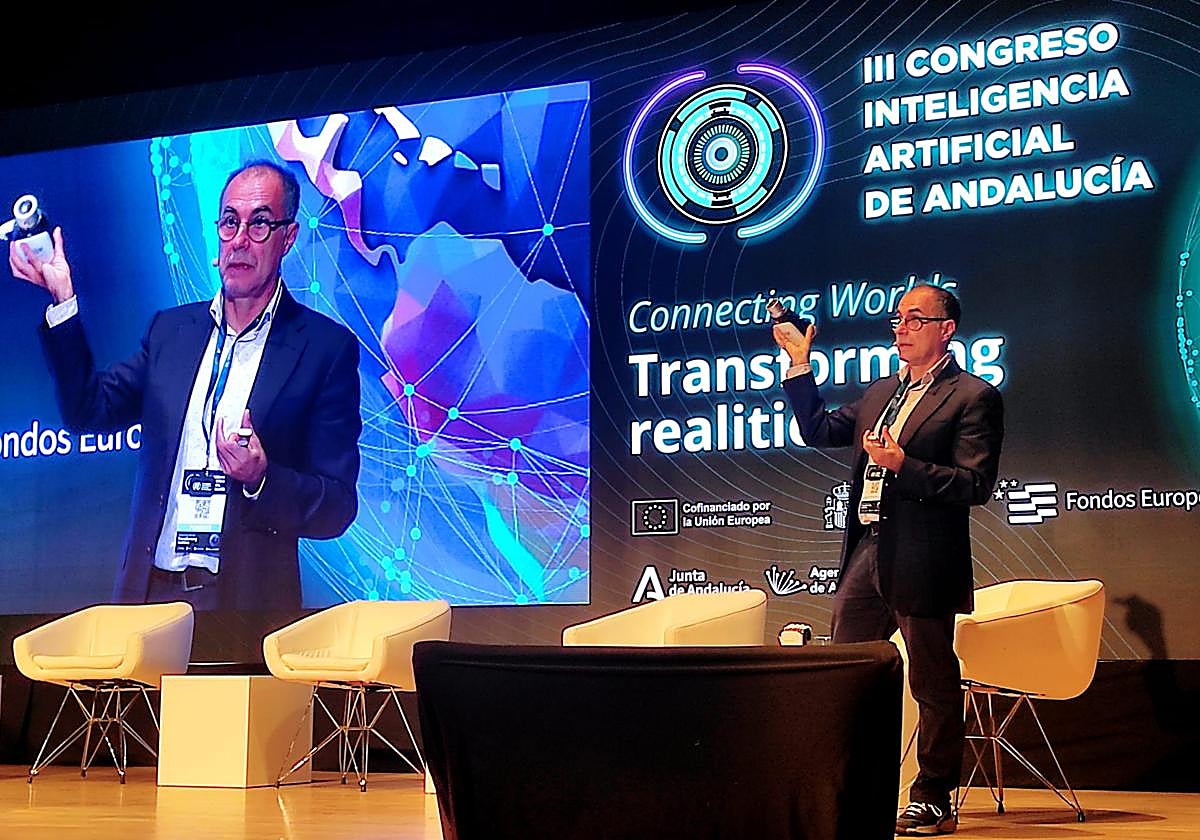 Eduardo Gómez de Tostón habló sobre IA Física en el III Congreso de Inteligencia Artificial de Andalucía.