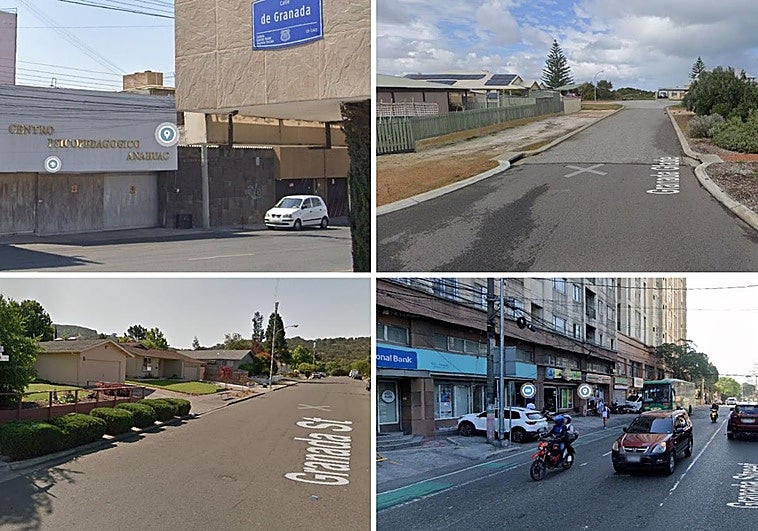 Todas las calles Granada que hay en el mundo: de Filipinas al Caribe