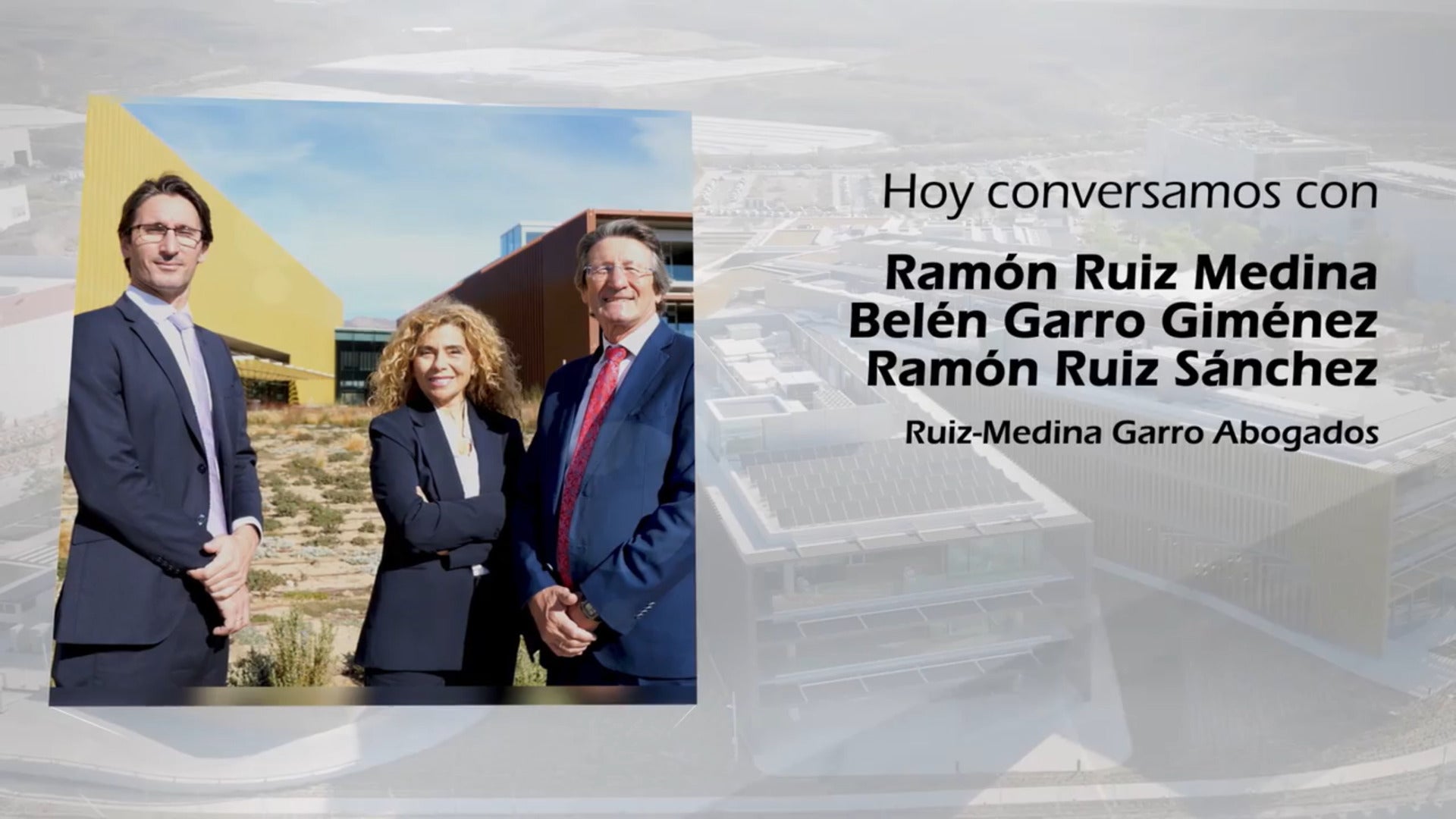 Hoy conversamos con Ruiz-Medina Garro Abogados