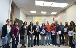 Presentación, en el Ayuntamiento, de las actividades con motivo del 25-N.