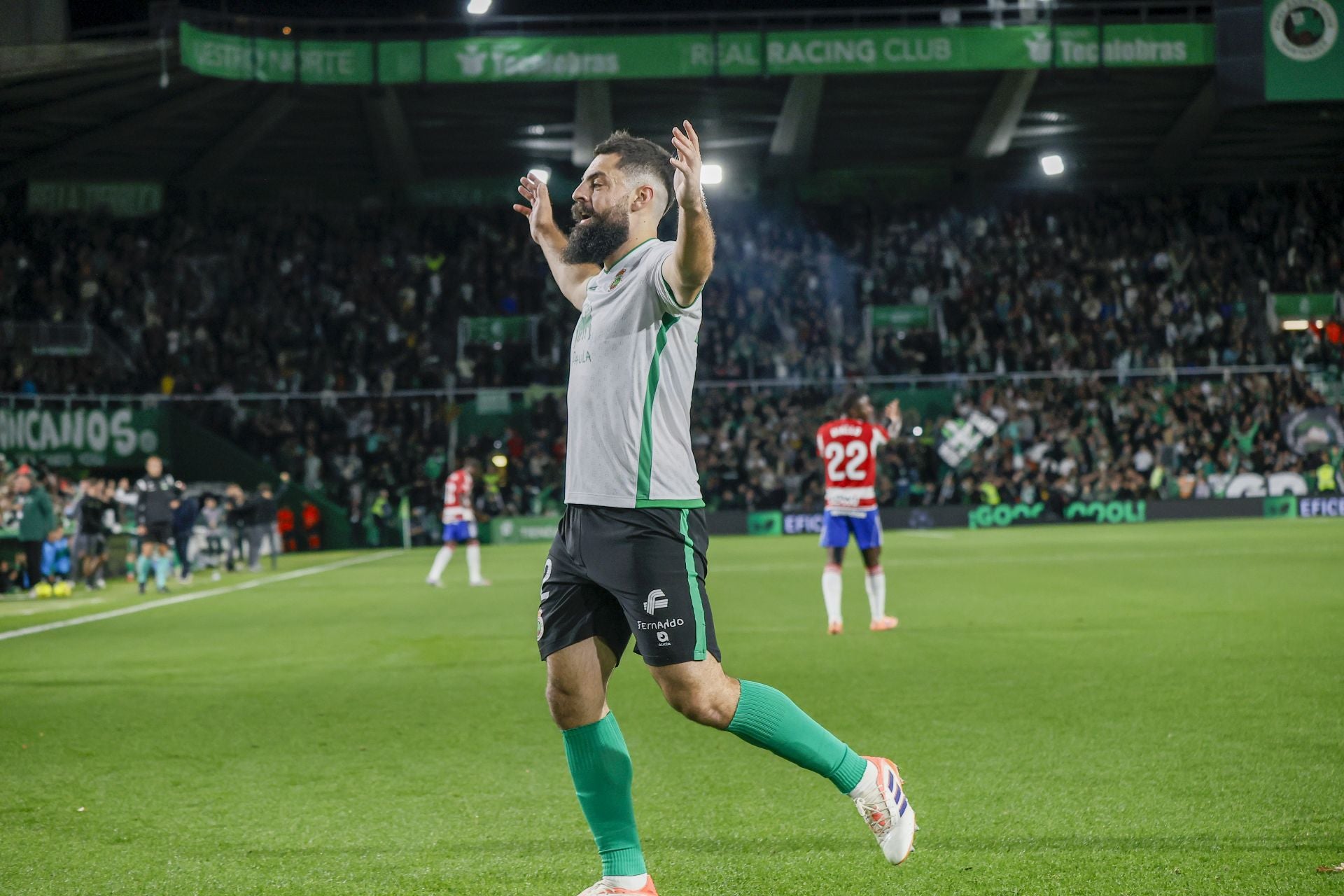 Las mejores imágenes del Racing - Granada CF