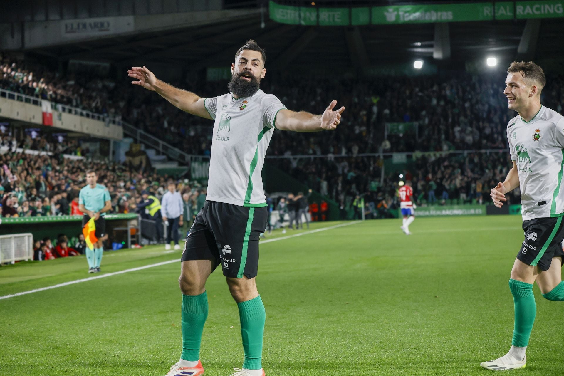 Las mejores imágenes del Racing - Granada CF