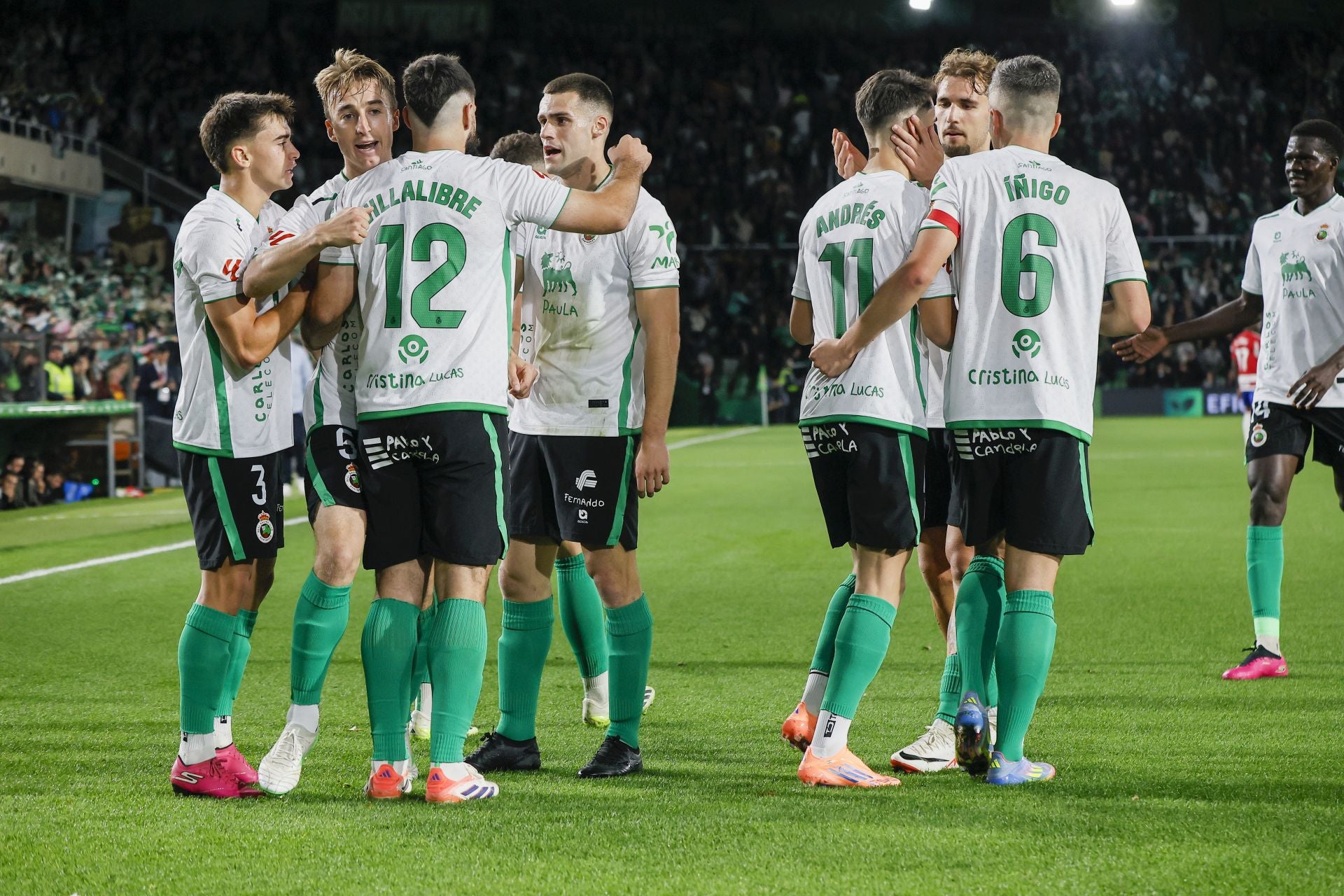 Las mejores imágenes del Racing - Granada CF