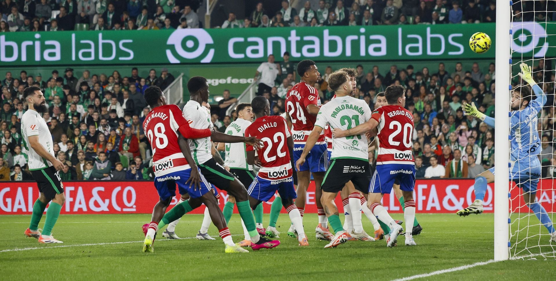 Las mejores imágenes del Racing - Granada CF