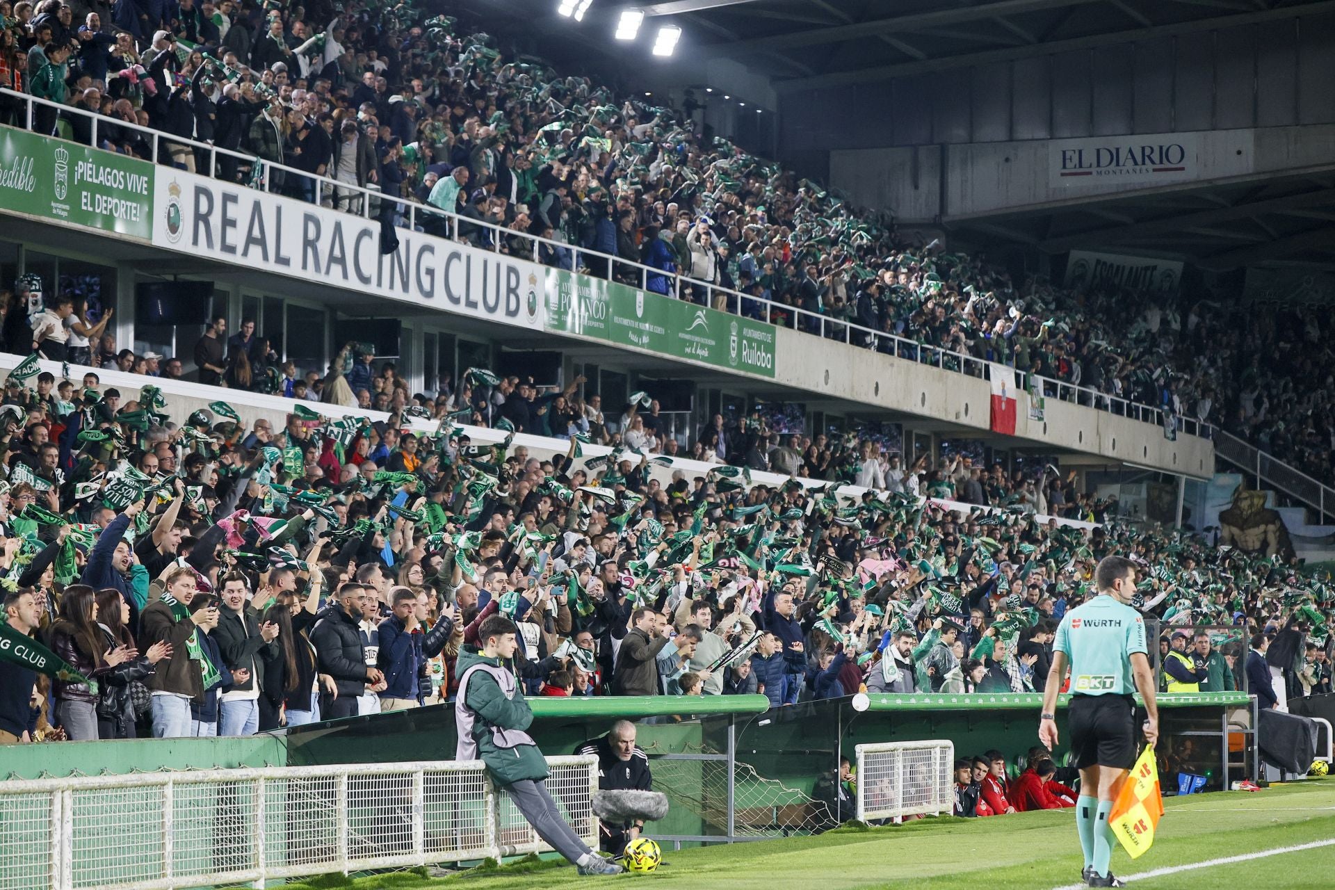 Las mejores imágenes del Racing - Granada CF