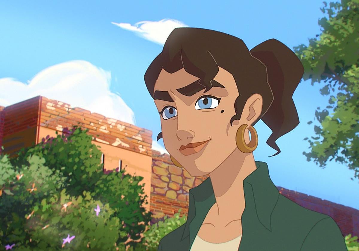 Imagen principal - Tres fotogramas de 'Elvira y el tesoro'. 