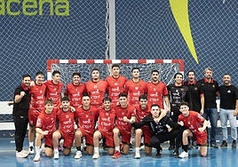 La plantilla del BM CIudad de Granada.