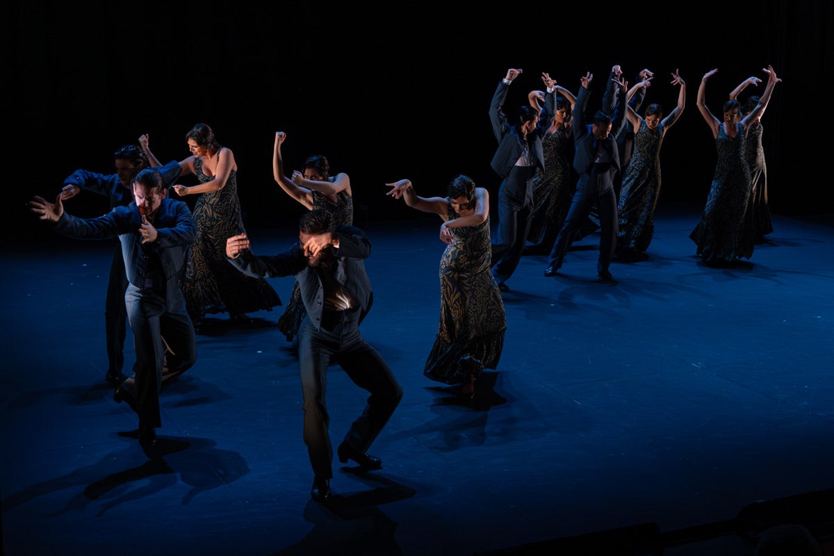Las imagenes del Ballet Flamenco de Andalucía, en el Alhambra