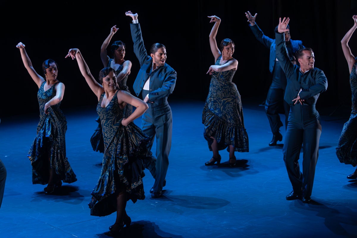 Las imagenes del Ballet Flamenco de Andalucía, en el Alhambra