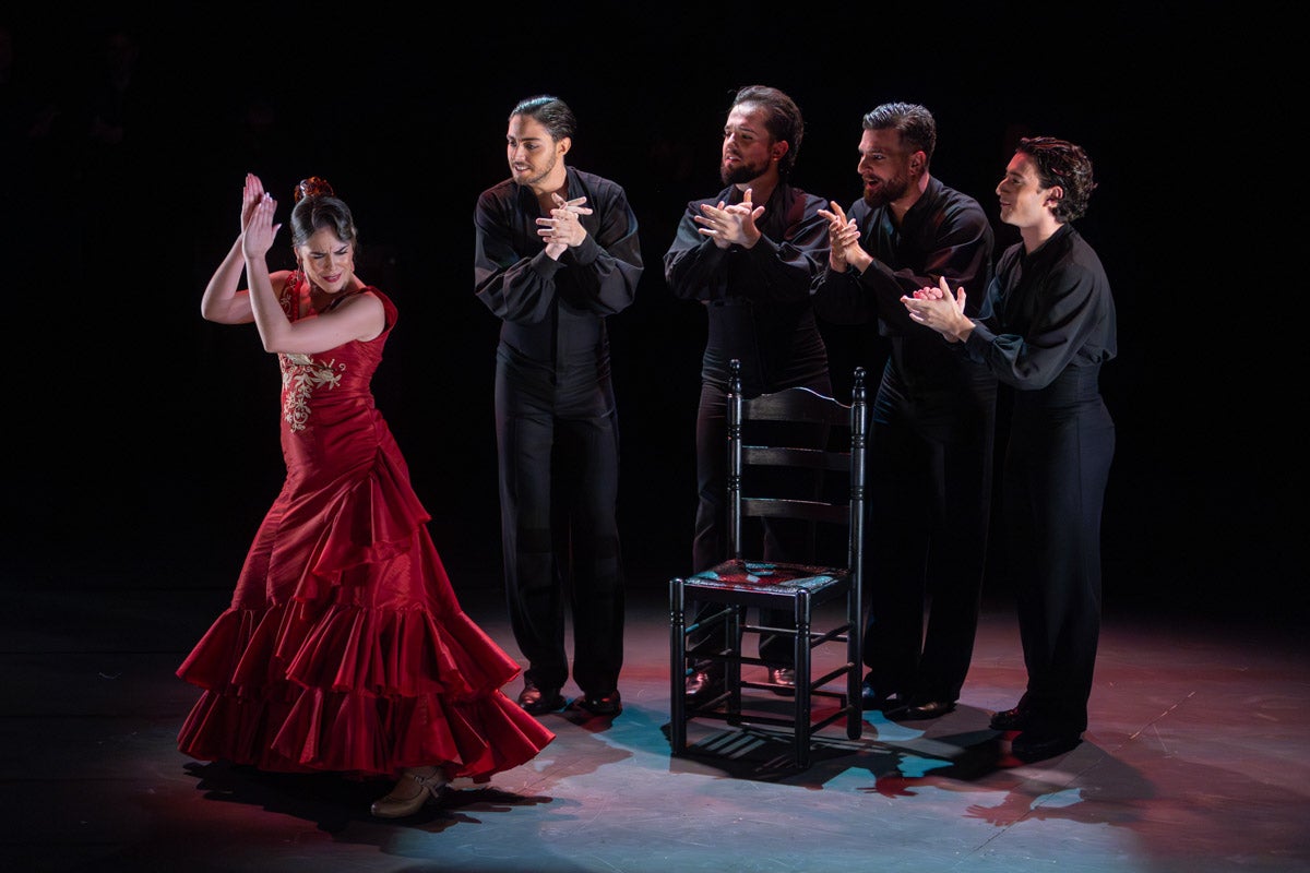 Las imagenes del Ballet Flamenco de Andalucía, en el Alhambra
