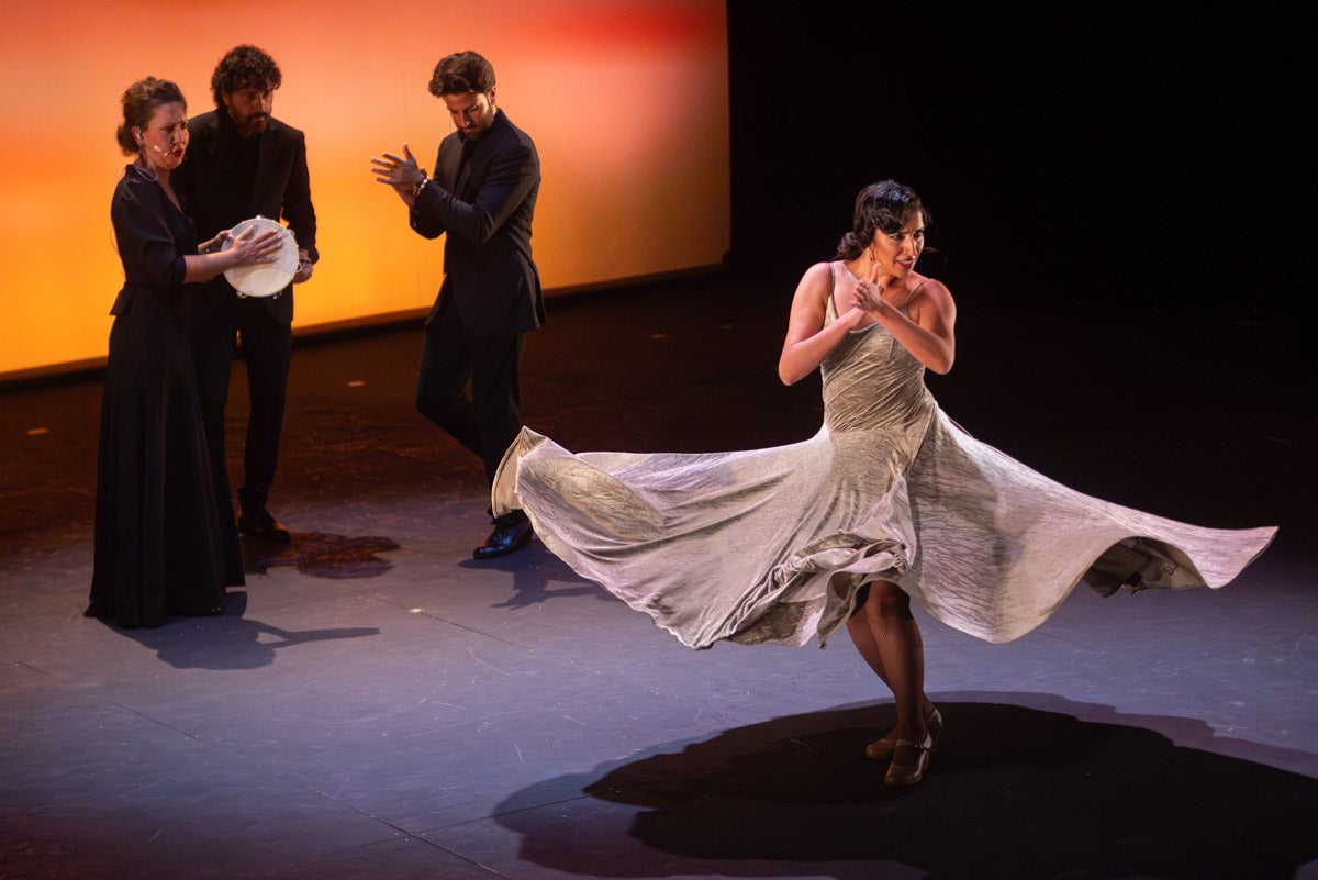 Las imagenes del Ballet Flamenco de Andalucía, en el Alhambra