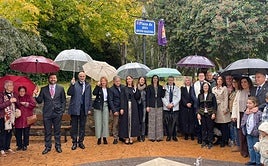 Inauguración de la plaza Divino Maestro en la capital.