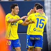 El Cádiz celebra pocos goles,pero saca a ellos un gran rendimiento.