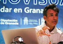 Manuel Menchón, en Condes de Gabia.
