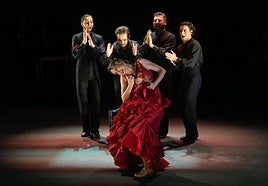 Patricia Guerrero en el teatro Alhambra.