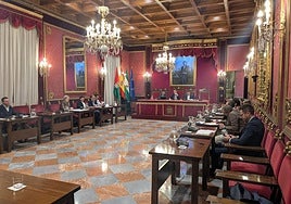 Un momento de la comisión de Urbanismo celebrada este lunes en el Ayuntamiento.