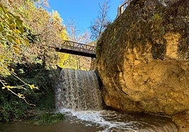 El Ayuntamiento de Laujar ha hecho públicas fotografías del río con su caudal actual.