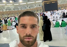 Luca Zidane, en La Meca.