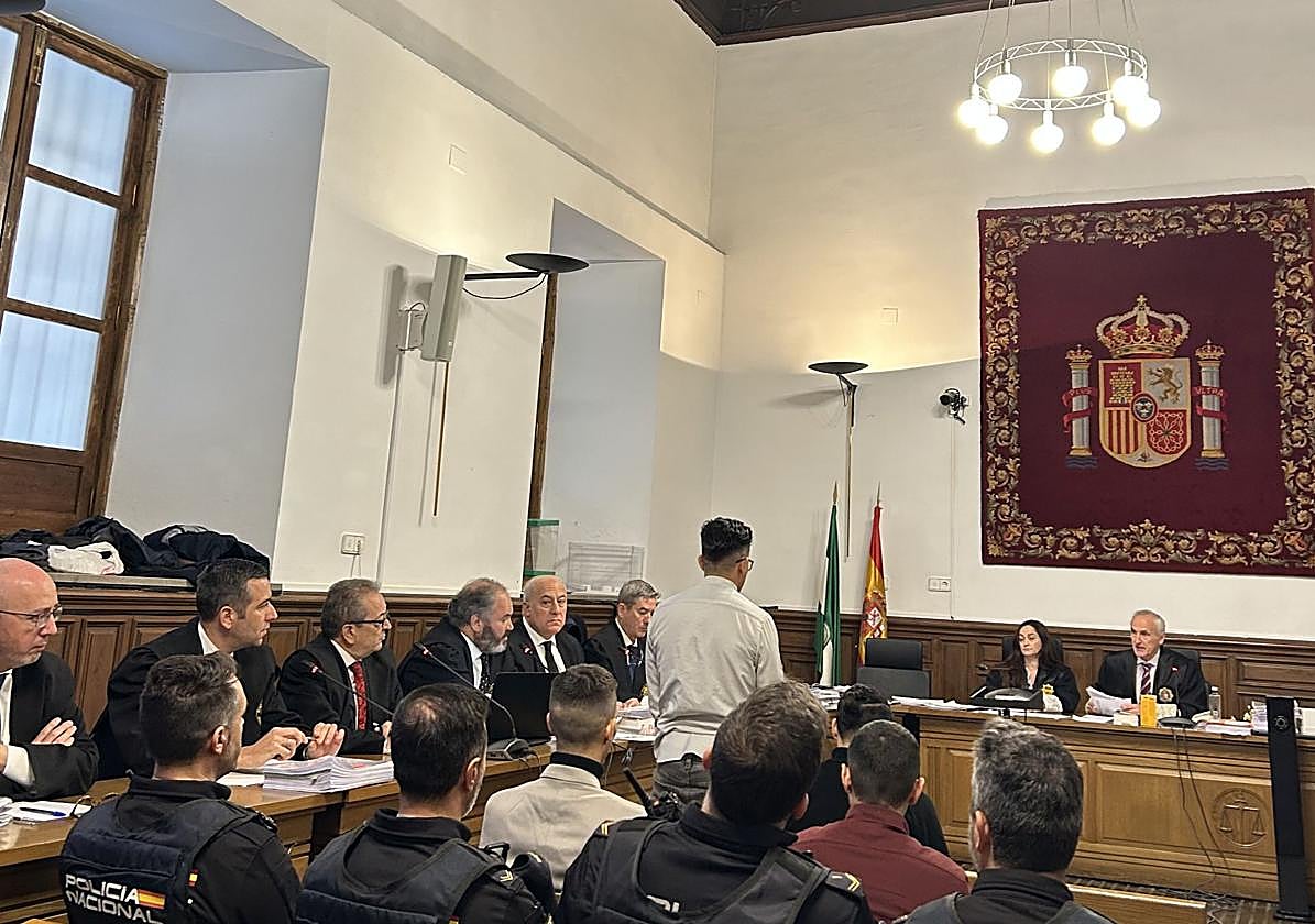 Imagen de la primera sesión del juicio.