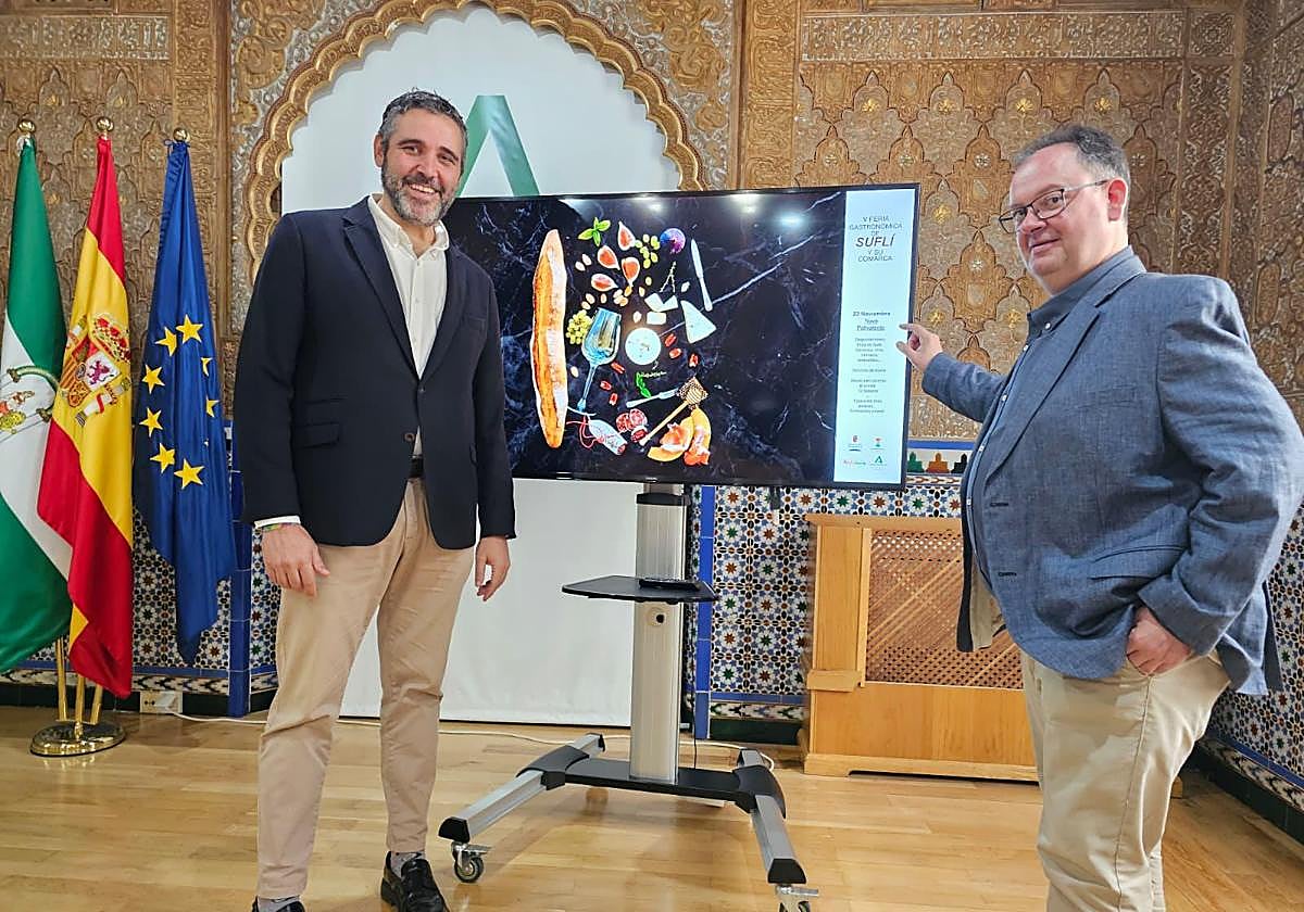 Suflí se degusta en la Feria de Productos Gastronómicos de la comarca