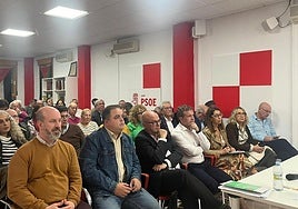 Asamble del PSOE de la capital.