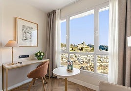 Una de las habitaciones del nuevo hotel.