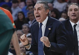 Sergio Scariolo, en tensión.