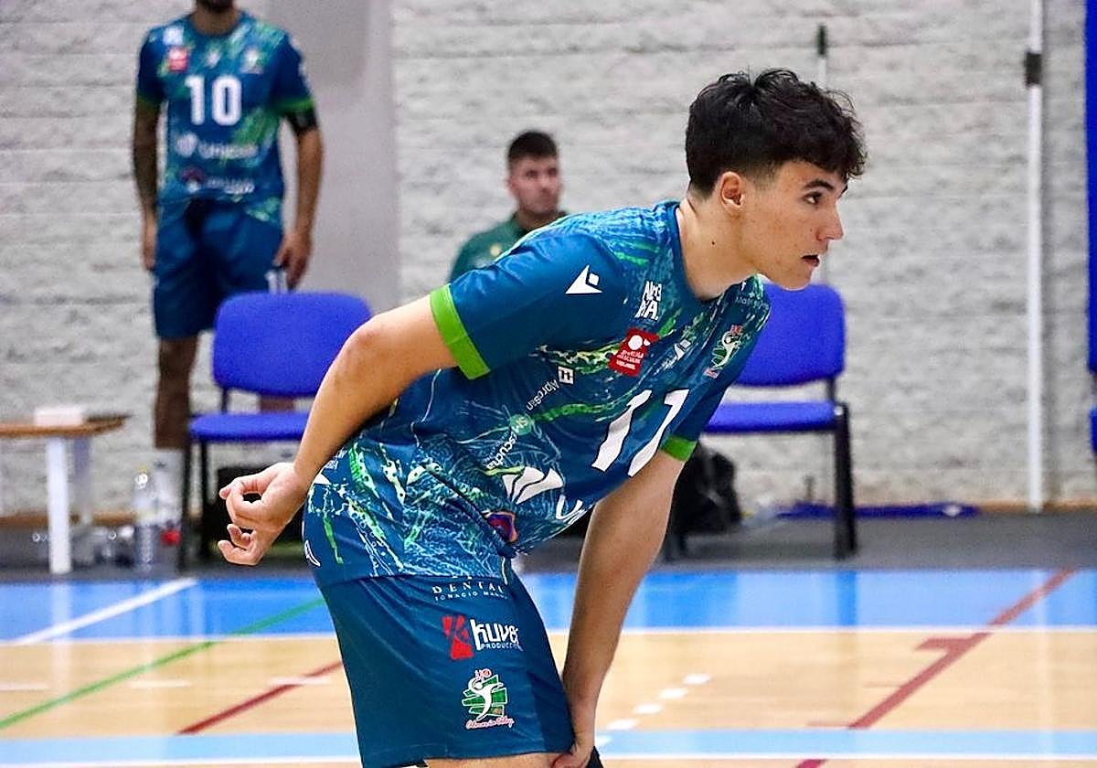 Jesús Ríos quiere estar ya en la pista.